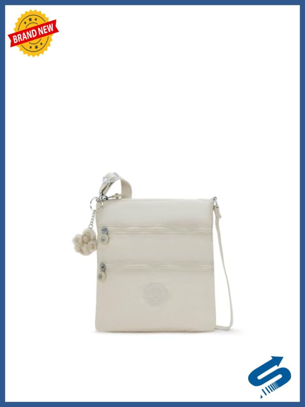 Lightweight Crossbody Mini Bag, Adjustable Shoulder Sling, Nylon